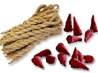 incense cones & ropes